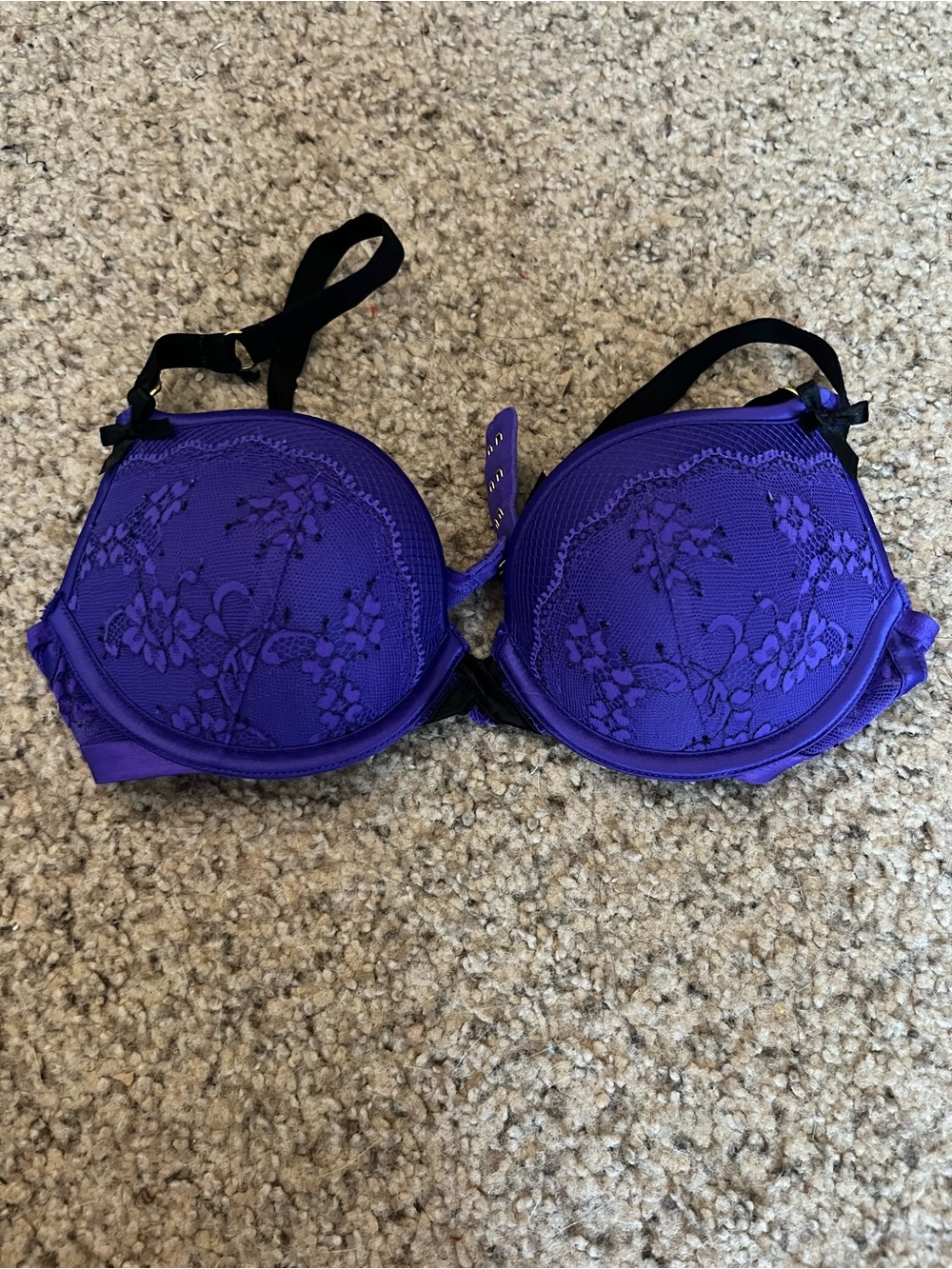 Victoria’s Secret Purple Push Up Bra